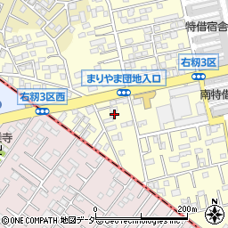 茨城県土浦市右籾3061周辺の地図