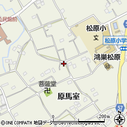 埼玉県鴻巣市原馬室3508周辺の地図