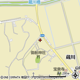 茨城県行方市蔵川485-5周辺の地図