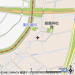 茨城県常総市豊岡町丁1437周辺の地図