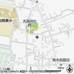 埼玉県白岡市高岩1765周辺の地図