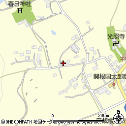 埼玉県比企郡嵐山町千手堂536-1周辺の地図