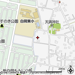 埼玉県白岡市高岩1754-1周辺の地図