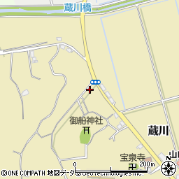茨城県行方市蔵川485周辺の地図