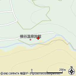 横谷温泉旅館周辺の地図