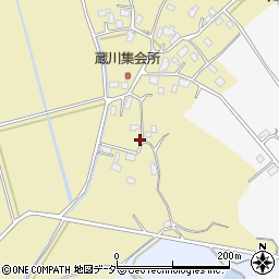 茨城県行方市蔵川256周辺の地図