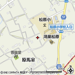 埼玉県鴻巣市原馬室3817周辺の地図