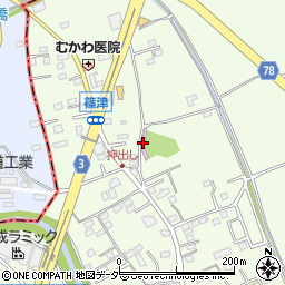 埼玉県白岡市篠津54周辺の地図