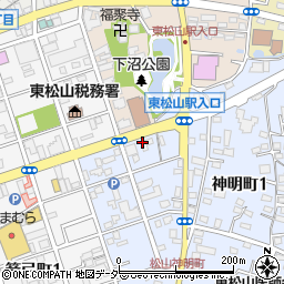 ルクール・ド・バレエ・いわき東松山教室周辺の地図