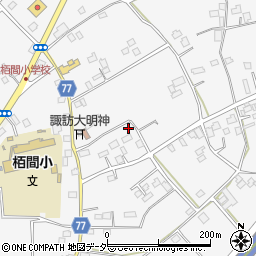埼玉県久喜市菖蒲町下栢間周辺の地図