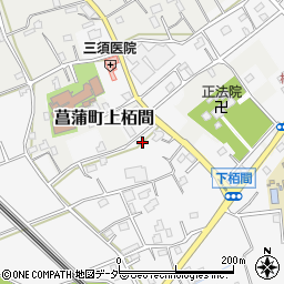 埼玉県久喜市菖蒲町下栢間2849周辺の地図
