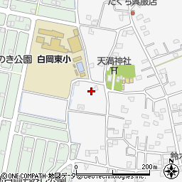 埼玉県白岡市高岩1755周辺の地図