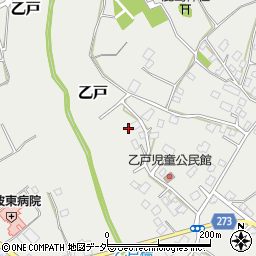 茨城県土浦市乙戸周辺の地図