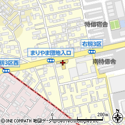 東日本三菱阿見店周辺の地図