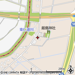 茨城県常総市豊岡町丁1438周辺の地図