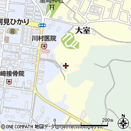 茨城県稲敷郡阿見町大室205周辺の地図