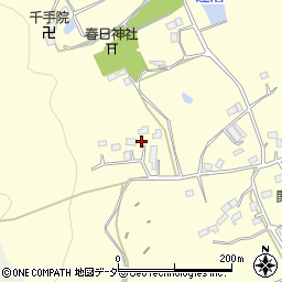埼玉県比企郡嵐山町千手堂560周辺の地図