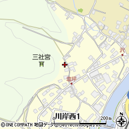 新倉第六町内会公会所周辺の地図
