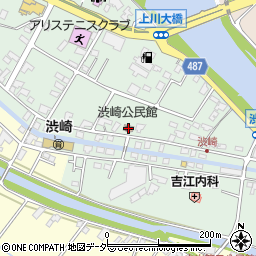 渋崎公民館周辺の地図