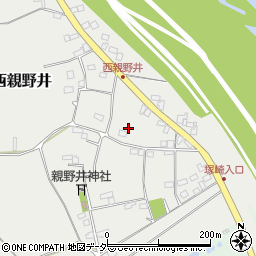 埼玉県春日部市西親野井447周辺の地図