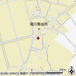 茨城県行方市蔵川260周辺の地図