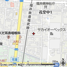 株式会社ソルト関西　福井営業所周辺の地図
