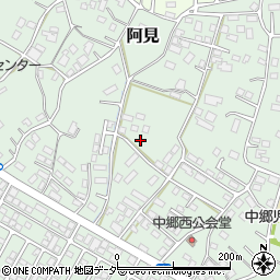 茨城県稲敷郡阿見町阿見周辺の地図
