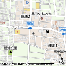 ローソン福井種池店周辺の地図