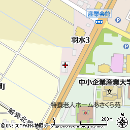 アクティオ福井周辺の地図