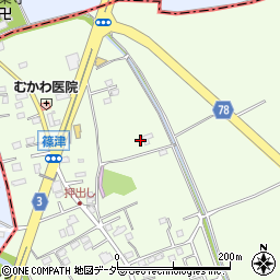 埼玉県白岡市篠津69周辺の地図