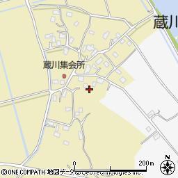 茨城県行方市蔵川270周辺の地図