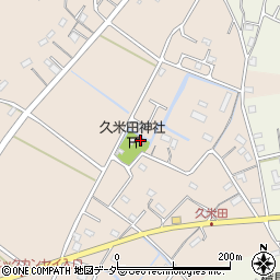久米田公民館周辺の地図