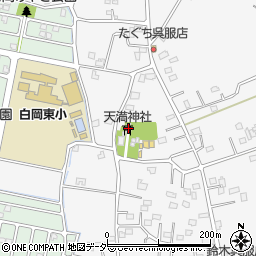 埼玉県白岡市高岩1616-1周辺の地図