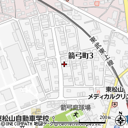 竹間アパート周辺の地図