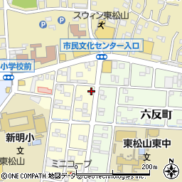 アースサポート東松山周辺の地図
