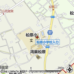 埼玉県鴻巣市原馬室3822周辺の地図