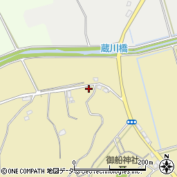茨城県行方市蔵川686周辺の地図