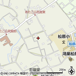 埼玉県鴻巣市原馬室2446周辺の地図