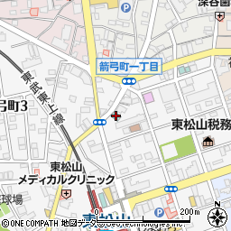 松山館周辺の地図