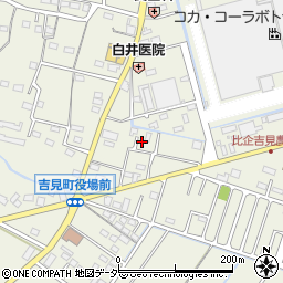 埼玉県比企郡吉見町久保田1714-5周辺の地図