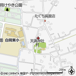 埼玉県白岡市高岩1613-2周辺の地図