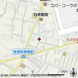 埼玉県比企郡吉見町久保田1714周辺の地図