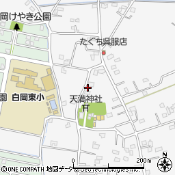 埼玉県白岡市高岩1613-9周辺の地図
