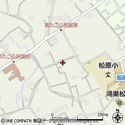 埼玉県鴻巣市原馬室2452周辺の地図