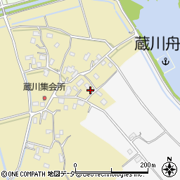 茨城県行方市蔵川276-1周辺の地図