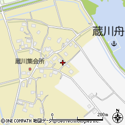 茨城県行方市蔵川276周辺の地図
