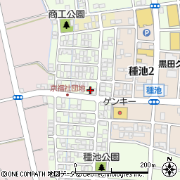 福井県福井市種池町1-15周辺の地図