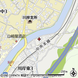 鮎澤精機周辺の地図