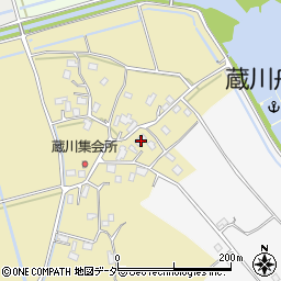 茨城県行方市蔵川277周辺の地図