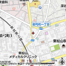 タイムズ東松山駐車場周辺の地図